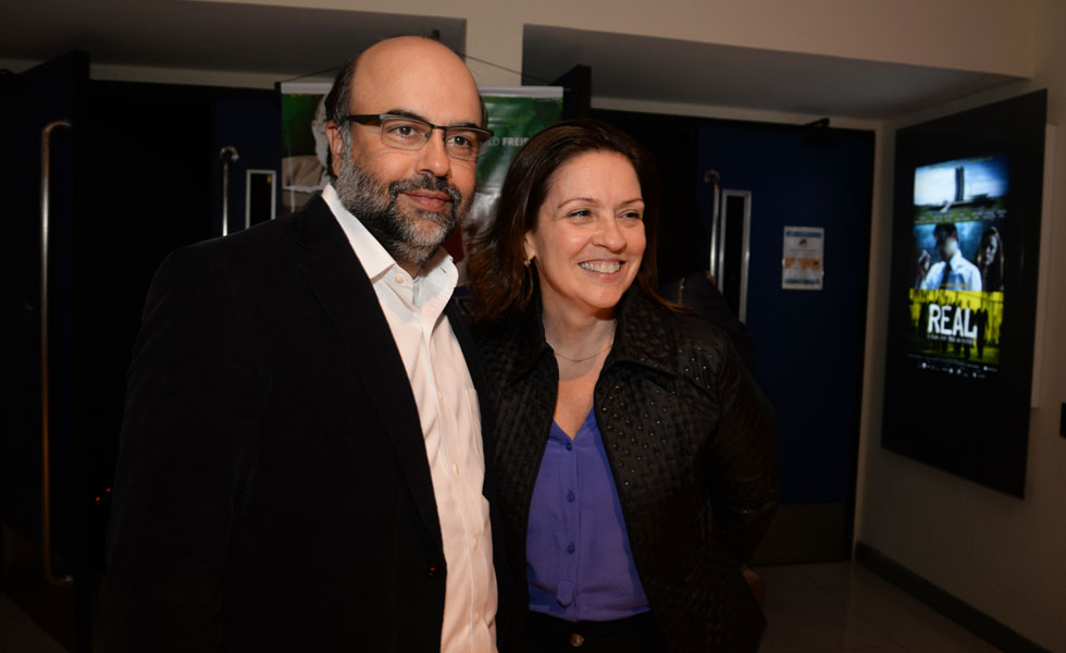 Monica Albuquerque e Luiz Cristofaro (Foto: Juliana Rezende/ Reprodução)