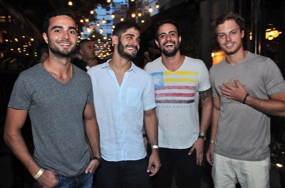 Marlon Ceni, Victor Sampaio, Lucas Bastos e André Lobo