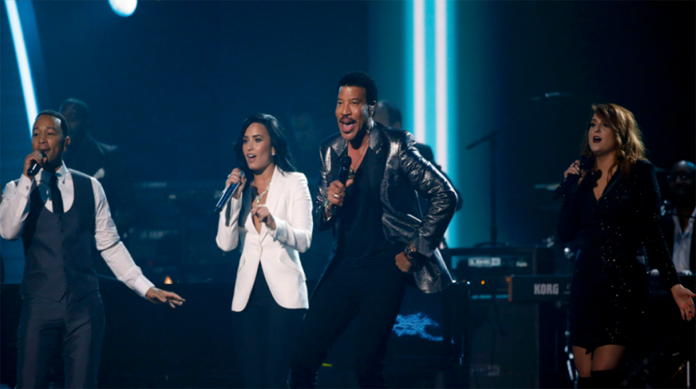 John Legend, Demi Lovato e Meghan Trainor, Lionel Richie