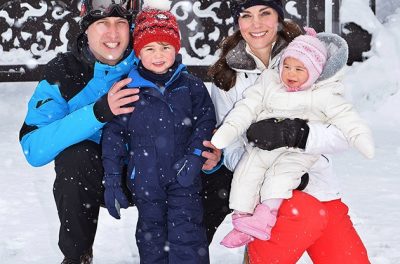 The Duke and Duchess of Cambridge Enjoy Skiing Holiday