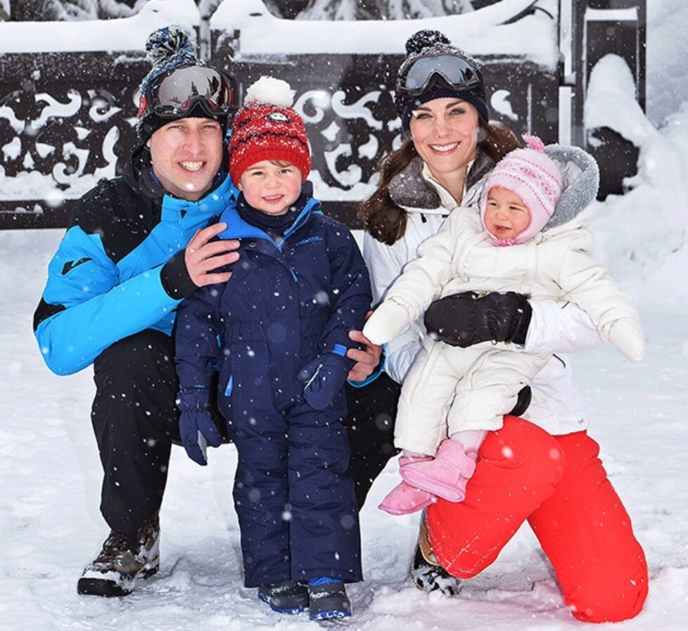 The Duke and Duchess of Cambridge Enjoy Skiing Holiday