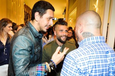 João Vicente de Castro, Bruno Gagliasso e Henrique Fogaça