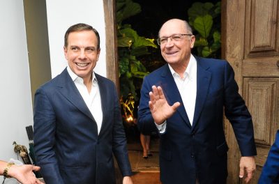 João Doria Jr. e Geraldo Alckmin