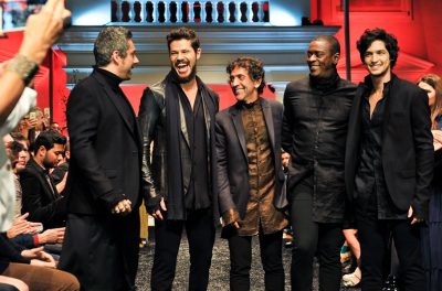 Alexandre Nero, José Loreto, Ricardo Almeida, Seu Jorge e Gabriel Leone