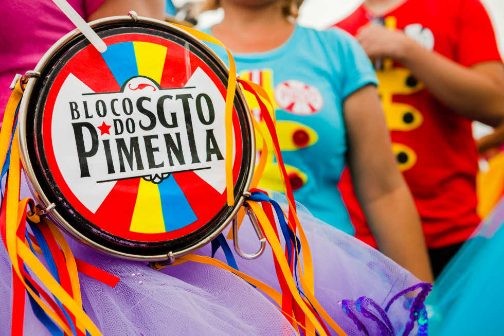 Bloco Sargento Pimenta Carnaval 2015 (Foto: Coletivo Clap/Divulgação)